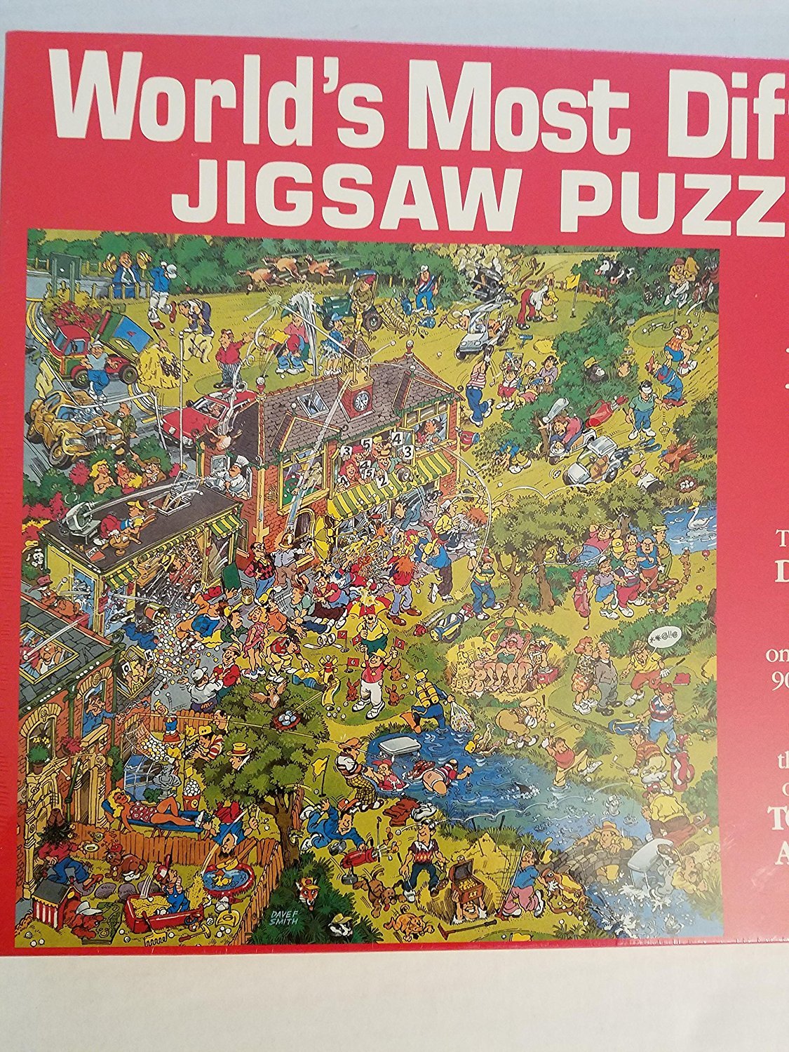 Amazon.com: World's Most Difficult Jigsaw Puzzle Golf